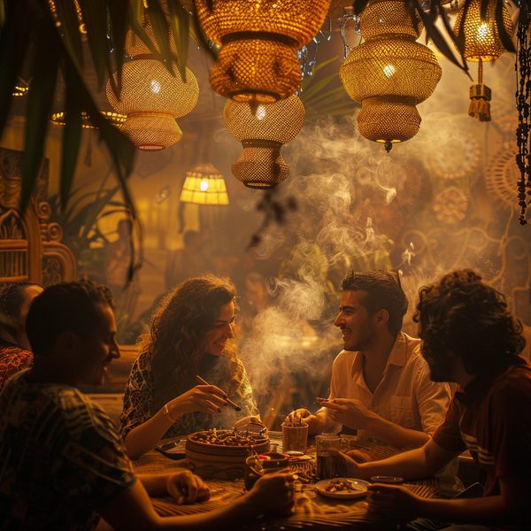 Chicha entre amis : guide pour une soirée réussie